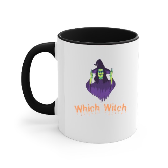 Which Witch Accent Mugs - Funny Halloween vaction