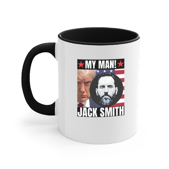 The Battle of Ideals: Trump versus Jack. Accent Mugs