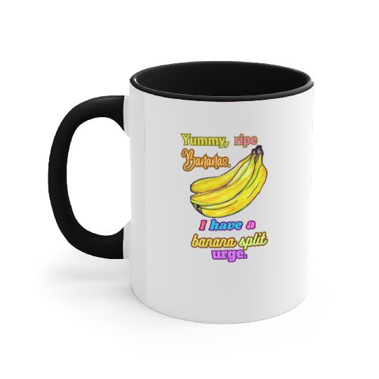 Banana Split Accent Mugs