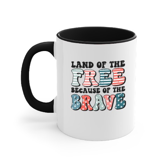 Land of the free Accent Mugs