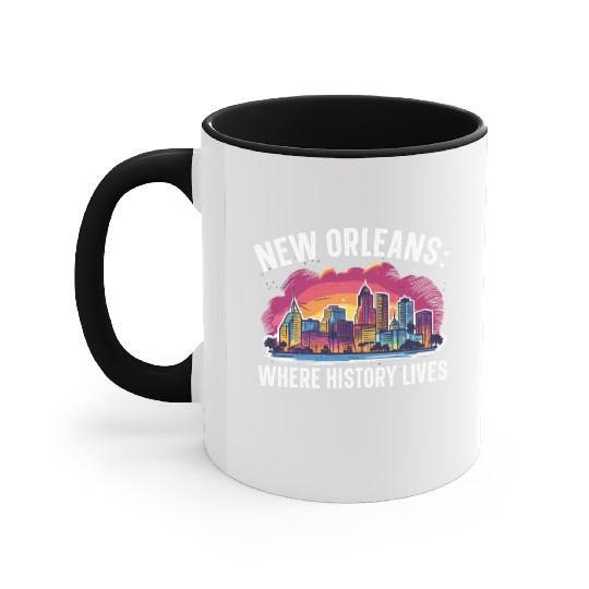 New Orleans Louisiana USA America United States Accent Mugs