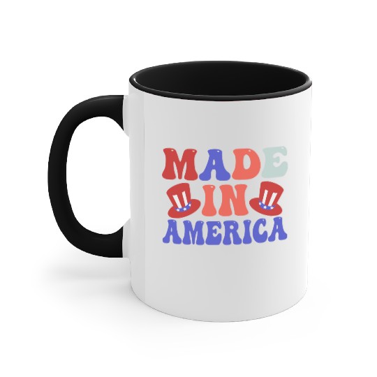 made in america Accent Mugs