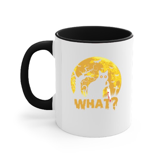 Cat What Gift For Cat Lover Accent Mugs