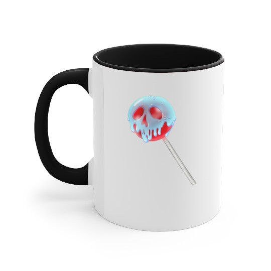 Poison Apple Halloween Candy Lollipop Accent Mugs