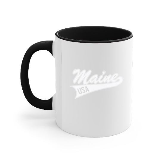 Maine USA Accent Mugs