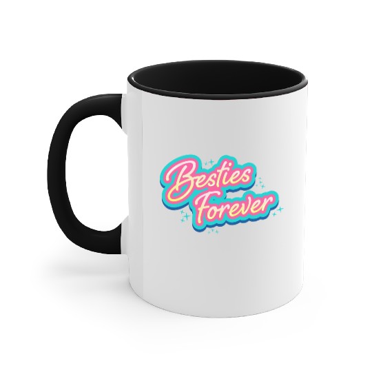 Besties Forever Accent Mugs