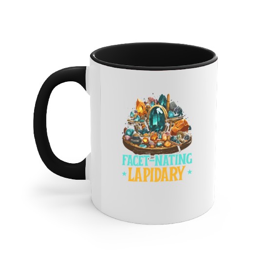 Lapidary Artist Gemstone Stone Collecting Stone Accent Mugs