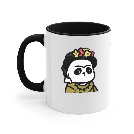 Frida Kahlo D83D DC3CGiant Panda Accent Mugs