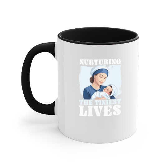 Registered Nurse Medical Medicine Neonatal Nurse Accent Mugs