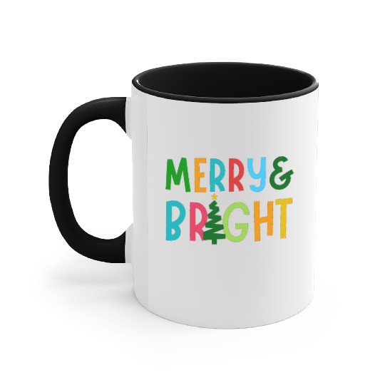 Merry and Bright Accent Mugs