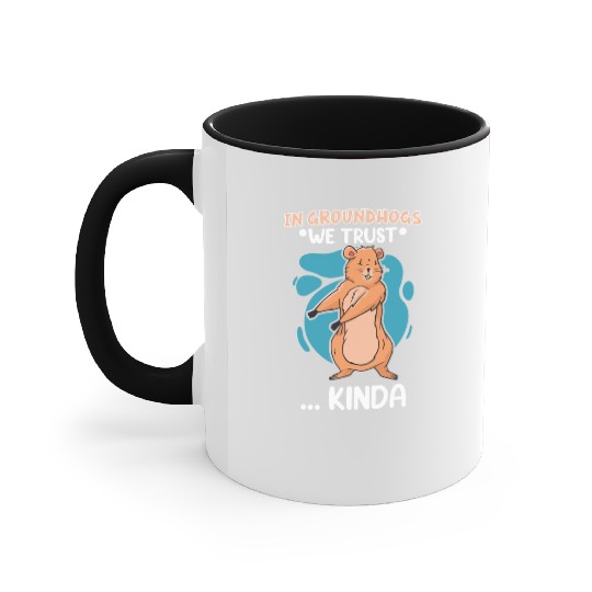 Groundhog Day 2024 Enthusiast February 2nd Accent Mugs