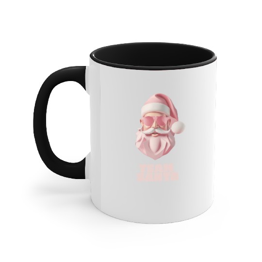 Team Santa Accent Mugs