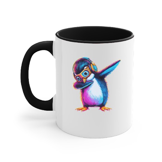 Dabbing Penguin - Hilarious Accent Mugs for Dab Enthusiast