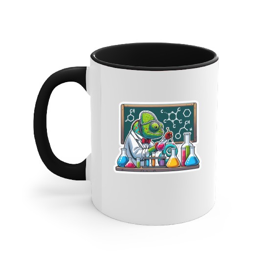 Chemical Chameleon Accent Mugs