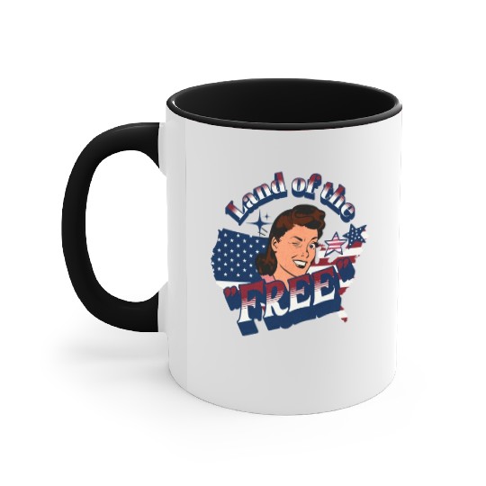 Land of the "Free" Accent Mugs