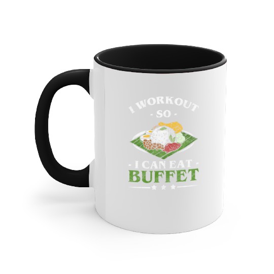 Buffet Delicious Hotel Glutton Accent Mugs