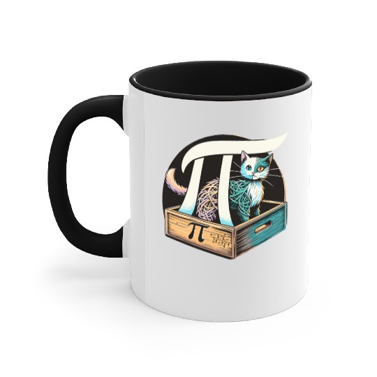 Funny Pi Day 2024 3,14 Pi Number Symbol Math Accent Mugs