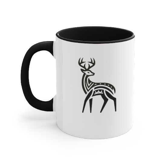 Deer Native American Zodiac Accent Mugs