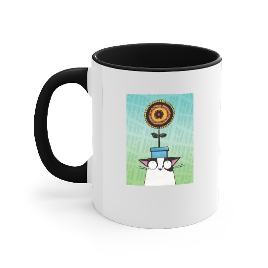 Kids Room Inspo, Cartoon Cat, Nursery Art, Newborn Accent Mugs