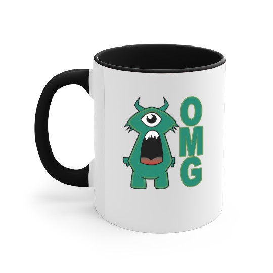 OMG Monster Accent Mugs