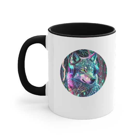 Electric Wilderness Glow 4 Accent Mugs