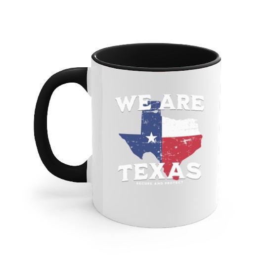 We are Texas! Accent Mugs