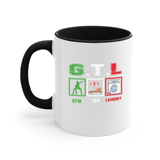 Gym Tan Laundry GTL New Italian Flag apparel Accent Mugs