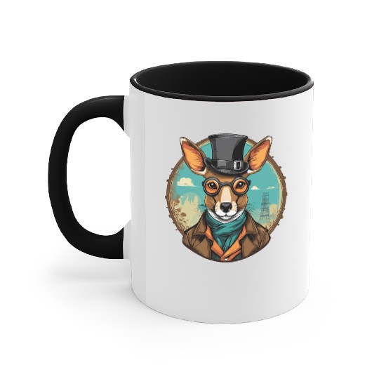 Kangaroo Accent Mugs