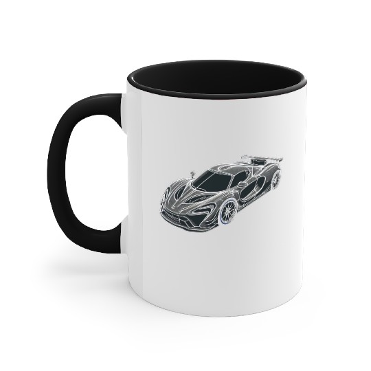 My Car, I Love My Car, Gift fot Him, BlackCar Accent Mugs