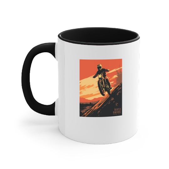 Sunset Motocross - Race Day Accent Mugs