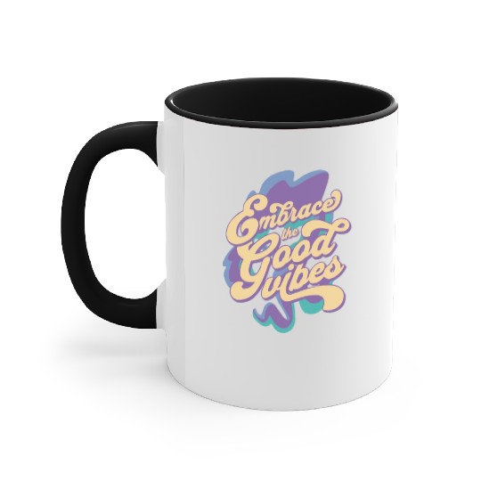 Positive Pulse Accent Mugs