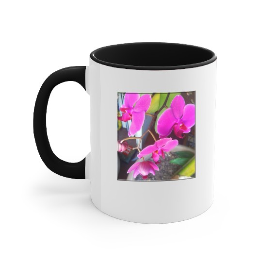 Orchid 1 Accent Mugs