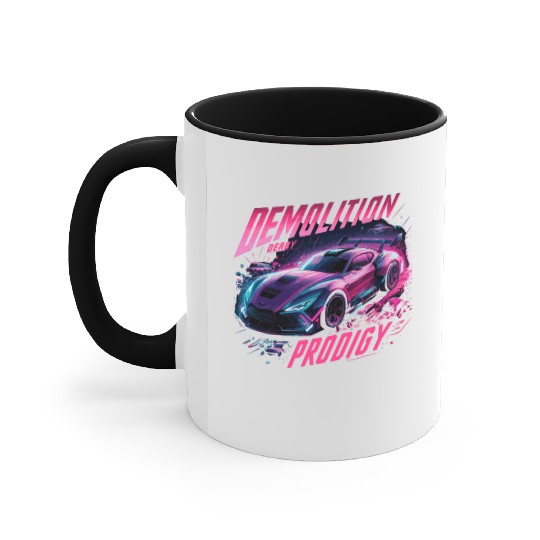 Demo Derby Demolition Derby Demolition Derby Lover Accent Mugs