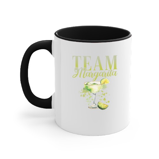 Team Margarita Tequila Stag Party Accent Mugs