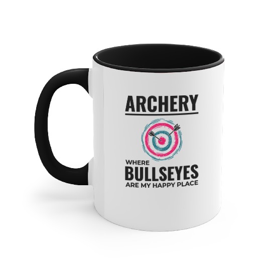Archery Targets Archer Bullseye Shooting Sport Accent Mugs
