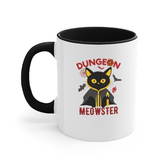 Dungeon Meowster Accent Mugs