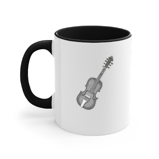 A Classic Guitar Accent Mugs