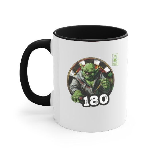 Darts 180 Green Game Champ Dart - Dart Team Accent Mugs