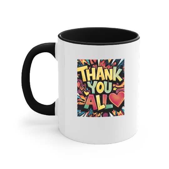 Thank you All Accent Mugs