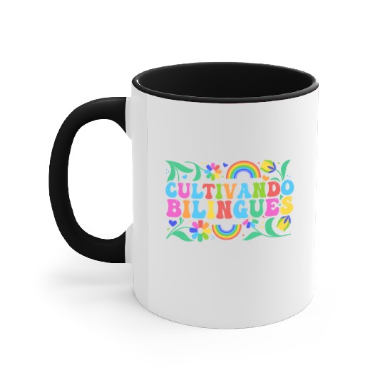 Cultivando Bilingües Spanish Teacher Accent Mugs