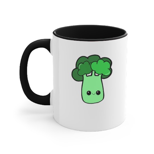 Cute Loves Broccoli Veggie Gardening Adult Kids To Accent Mugs