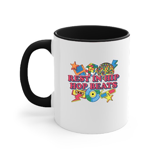 Rest Hip Hop Beats 1990 Music Songs Musical Instru Accent Mugs