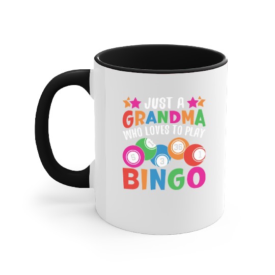 Bingo Grandma Accent Mugs