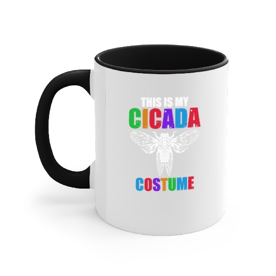 This Is My Cicada Costume, Cicada Invasion 2024 Accent Mugs