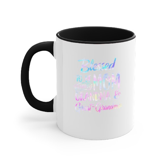Blessed To Be Called Mom Grandma Mothers Day Accent Mugs