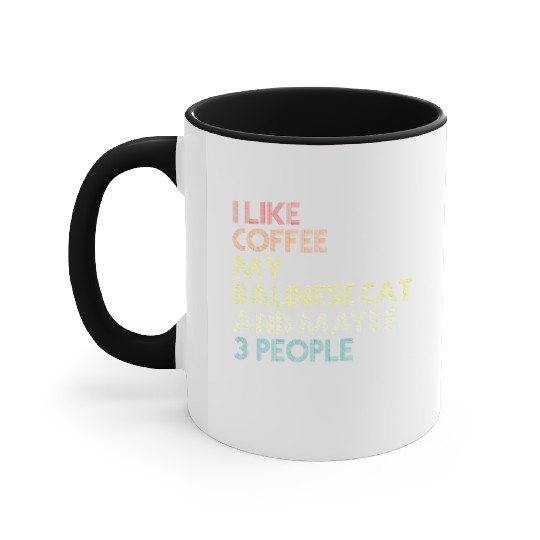 Balinese Cat Owner Coffee Lover Accent Mugs