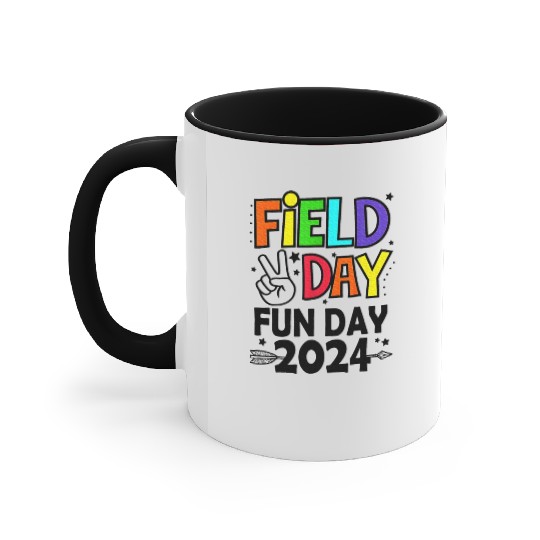 Field Day Fun Day For Teacher Field Day Accent Mugs