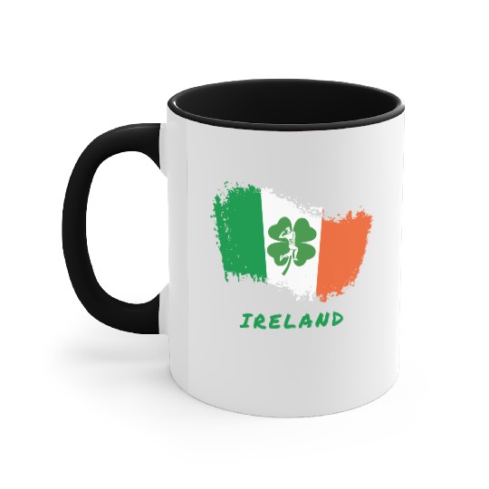 Ireland Cricket Accent Mugs