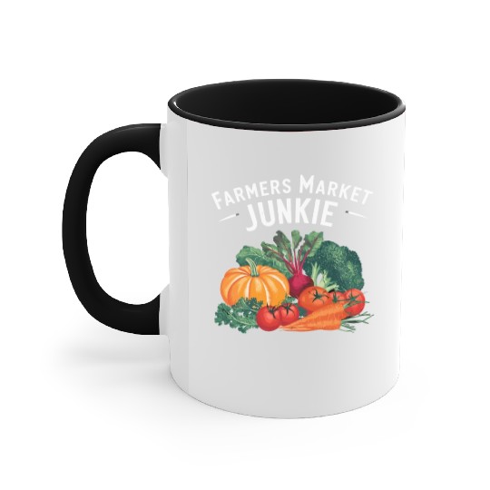 Farmers Market Farmer Agriculture Farming Food Accent Mugs