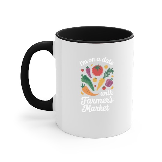 Farmers Market Farmer Agriculture Farming Food Accent Mugs